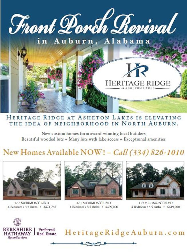Asheton Lakes new homes (334) 826-1010