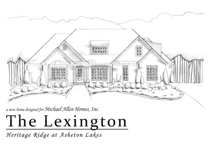 The Lexington floor plan for Heritage Ridge at Asheton Lakes in Auburn, AL