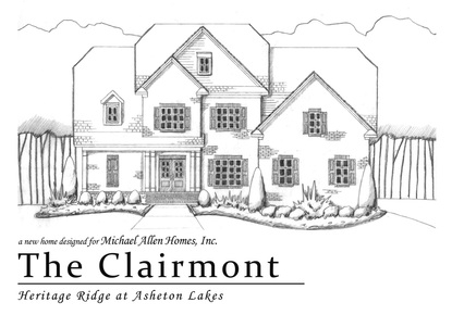 The Clairmont Floor Plan in Heritage Ridge at Asheton Lakes Auburn, Alabama