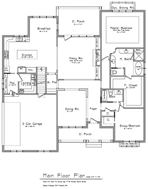 Wentworth Main Floor Plan