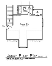 The Stratford upper floor plan
